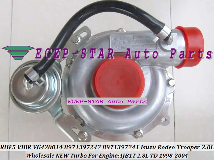 RHF5 RHF4H VIBR VG420014 8971397242 8971397241 FIt For Isuzu Rodeo Trooper 1998-04 2.8L TD 4JB1T turbocharger (4)