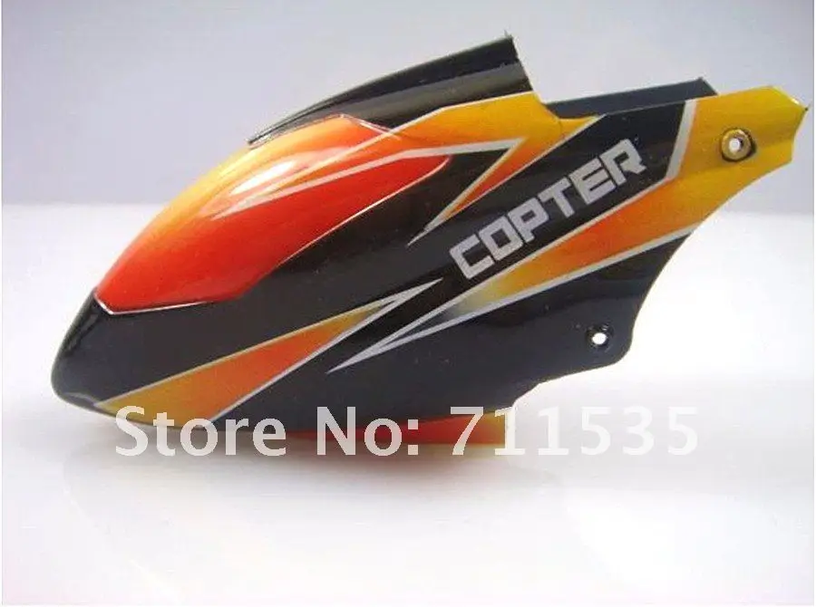 Wholesales Head Cover Canopy Spare Parts For 4Ch 2.4GHZ WL V911 Single Propeller RC Helicopter Toys,Ready to Fly