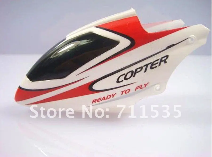 Wholesales Head Cover Canopy Spare Parts For 4Ch 2.4GHZ WL V911 Single Propeller RC Helicopter Toys,Ready to Fly