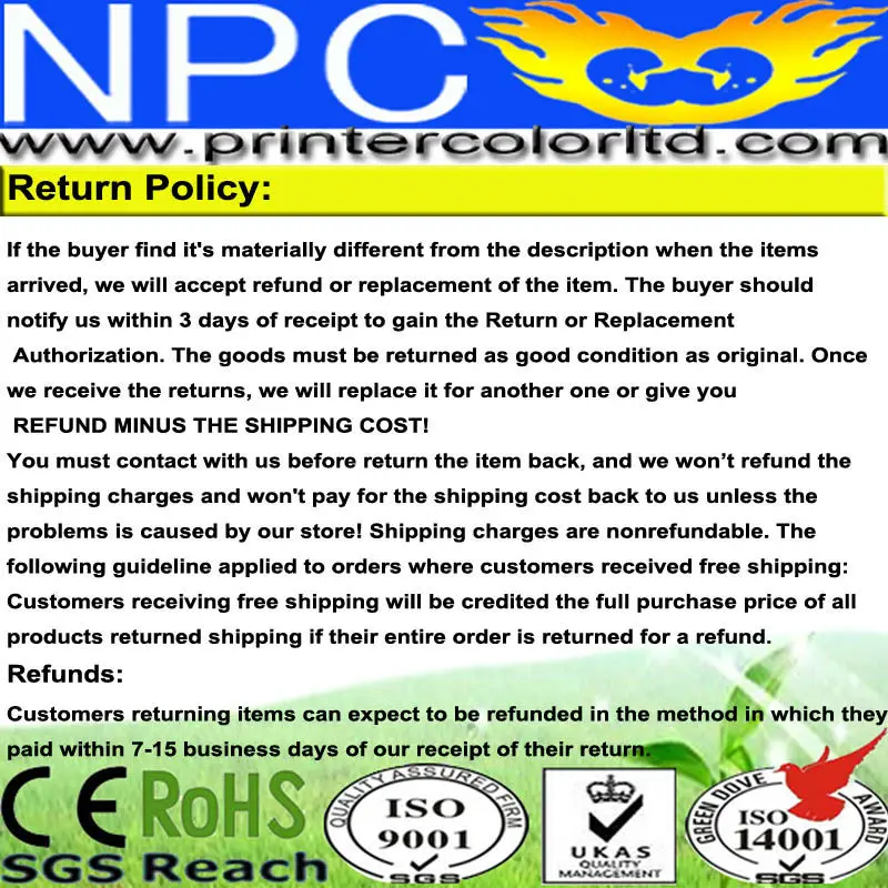 return policy
