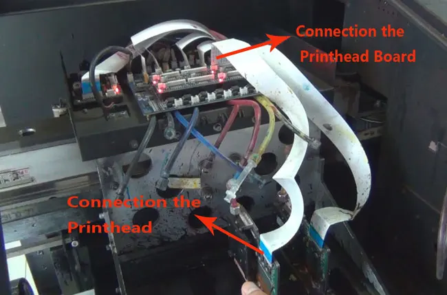 SEIKO SPT510 Printhead Date Cable usage 