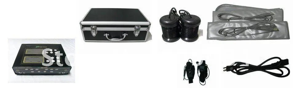 black color dual ion foot spa, free shipping(ce certificate)