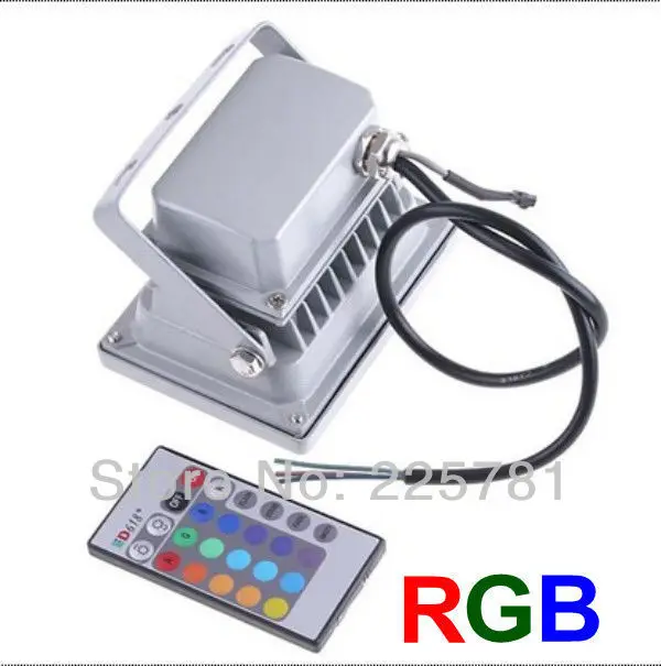 Dropshipping-16-Color-change-10W-20W-30W-50W-RGB-Flash-Landscape-Wash-Lighting-Led-Flood-Led