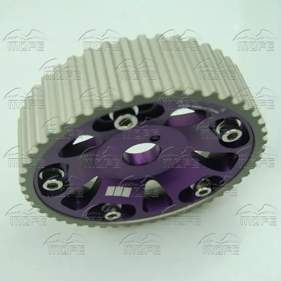 Aluminum Alloy Timing Gear Adjustable Cam Gear Pulley for Toyota Supra 2JZ 2JZGTE 1JZGTE Purple DSC_0054