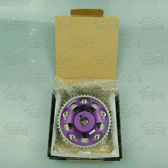 Aluminum Alloy Timing Gear Adjustable Cam Gear Pulley for Toyota Supra 2JZ 2JZGTE 1JZGTE Purple DSC_0055