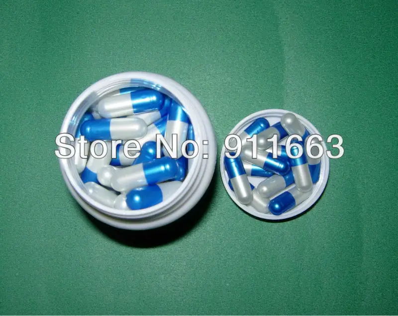 100 ml Plastic bottle--100pcs 0# capsules