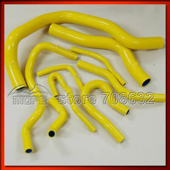 Samco Sport Silicone Coolant Heater Radiator Hose Kit for Honda EK3 B16 B16A B16B B16-yellow