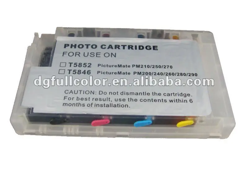 Free shipping T5846 refillable ink cartridge printer ink Cartridge For Epson PM200 PM225 PM240 PM260 PM280 PM290  30set a lot
