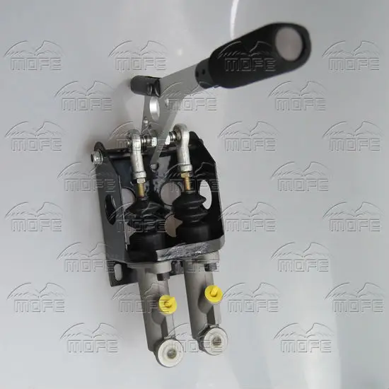 Universal 0.75 INCH Double Dual Master Cylinder Hydraulic Drift Handbrake Hand brake Black DSC_0064