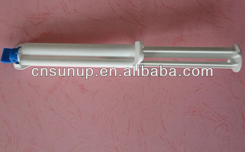 Welcomed by dental professional dual barrel syringe 35%hp