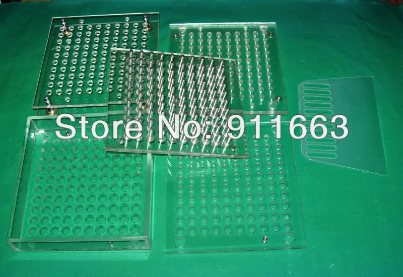 100 cavity manual capsule filling machine  with tamping tool