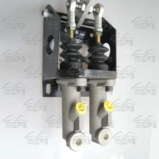 Universal 0.75 INCH Double Dual Master Cylinder Hydraulic Drift Handbrake Hand brake Black DSC_0065