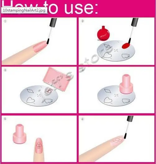 200pcs/lot Nail Art Stamp Stamping Image Template Plate DIY Nail Art Design ,High-quality and low price+Free shipping