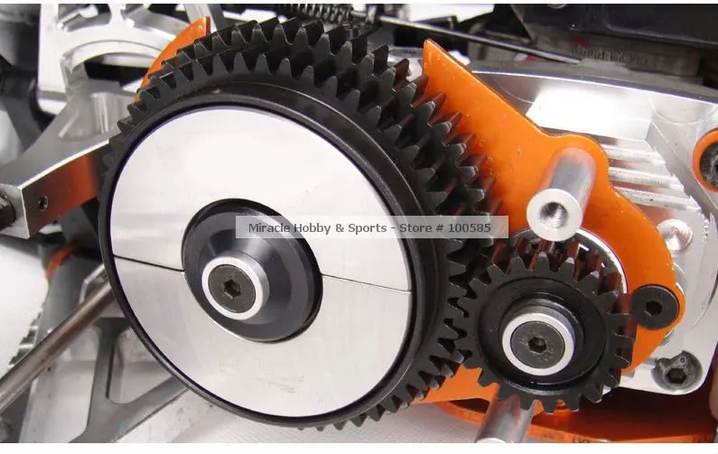 CNC - 2 speed system with alloy gear cover