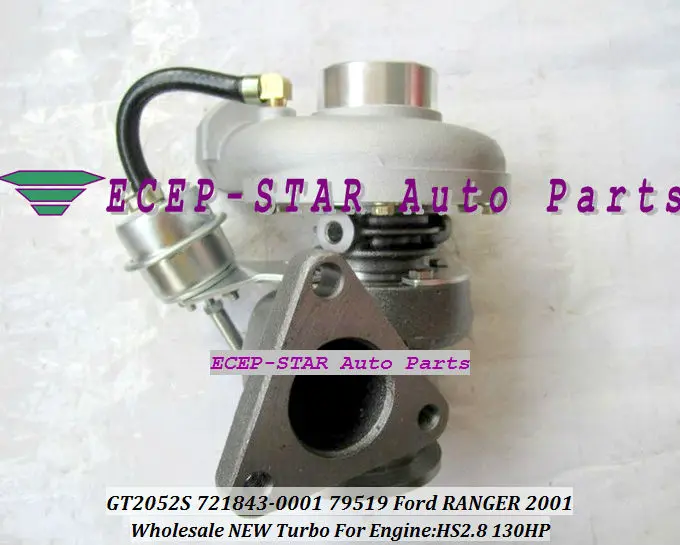 GT2052S 721843-0001 721843 79519 Turbo Turbine Turbocharger For Ford RANGER 2001 Engine HS2.8 130HP (7)