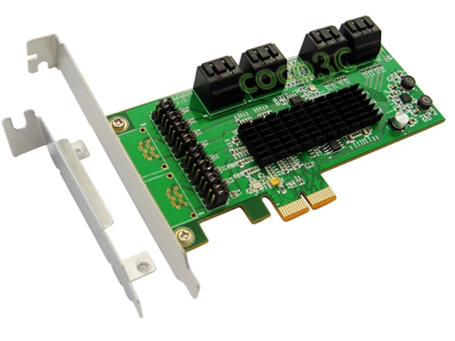Marvell Chipset 8 Ports SATA 6GB PCI Express Controller Card 1.jpg