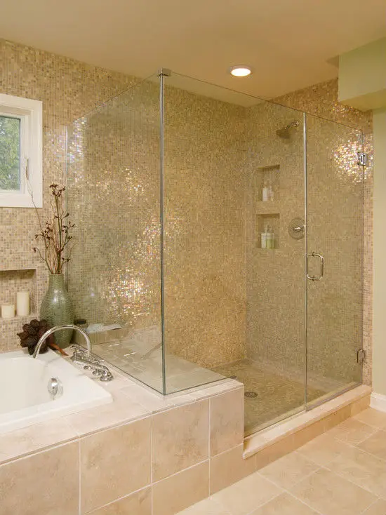 Aliexpress.com : acquista madre di tegola perla backsplash fresco ... Mosaico sabbia beige
