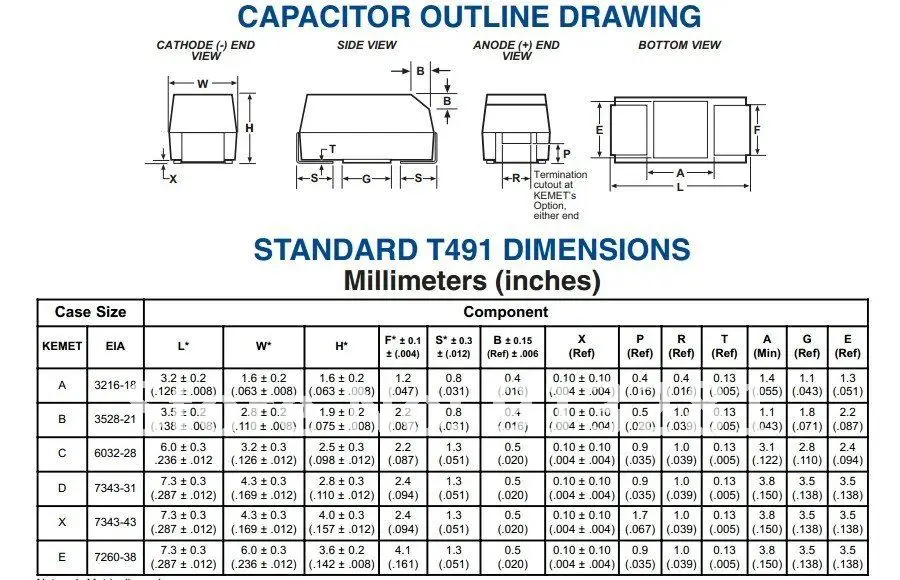 6 3v 47uf a smd tantalum capacitor size a 1206 3216 47uf 476k 6 3v smd capacitor size