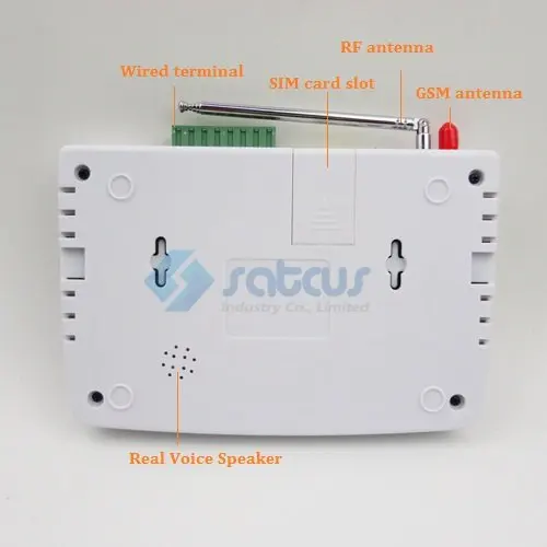 NEW~ Real Voice Prompt ~ Most Cost-Effective Wireless Home Intelligent Burglar GSM Alarm System 900/1800/1900Mhz