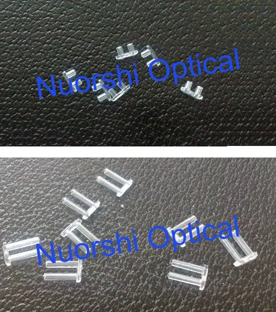 free shipping P4040 glasses accssories, silhouette type plastic stopper for rimless glasses