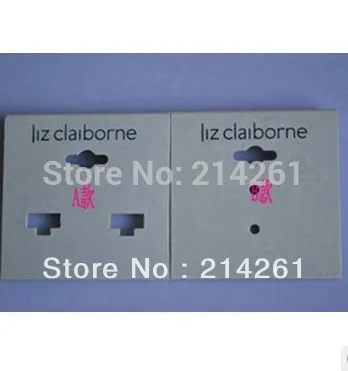Free shipping  wholesale grey pvc earring  customi...