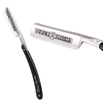barber cut throat steel straight razor shave tool