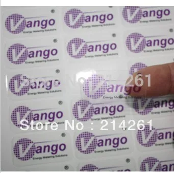 wholesale  customized logo design  transparent lab...