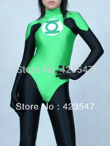 DC Comics Green Lantern Spandex High Thong Superhe...