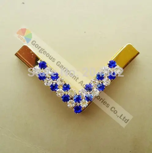20pcs/lot  25x25x4mm Gold metal Czech crystal book...