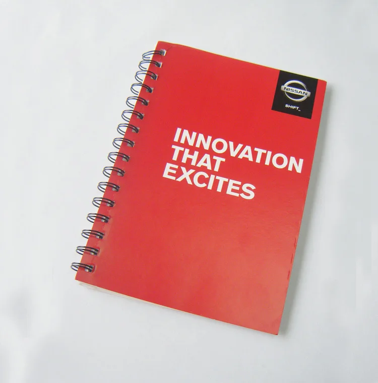 A5 Size customized  spirial notebook  free logo 30...