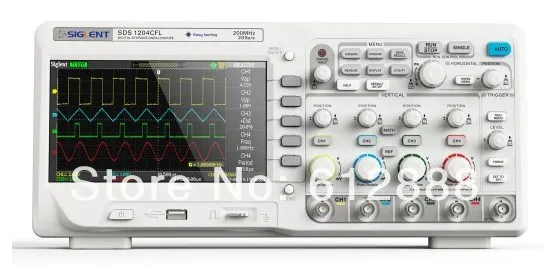 Siglent SDS1204CFL Digital Oscilloscope 200MHz. 2G...