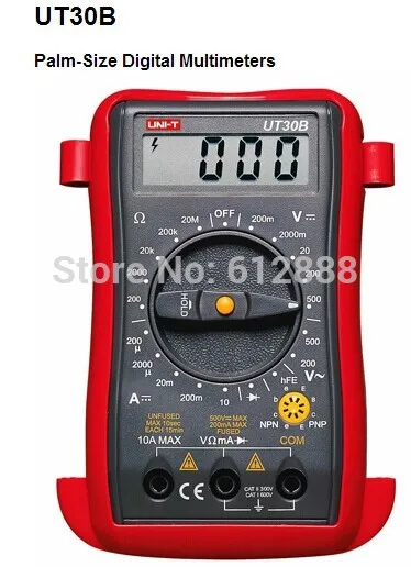 Uni-T UT30B Handheld Digital Multimeter DMM