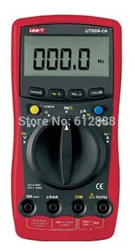 UNI-T UT60A-CN LCD Digital Multimeter AC DC Volt A...