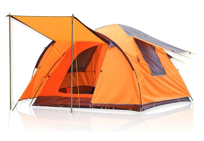 Large outdoor tent for 3-4 people with three of fo...