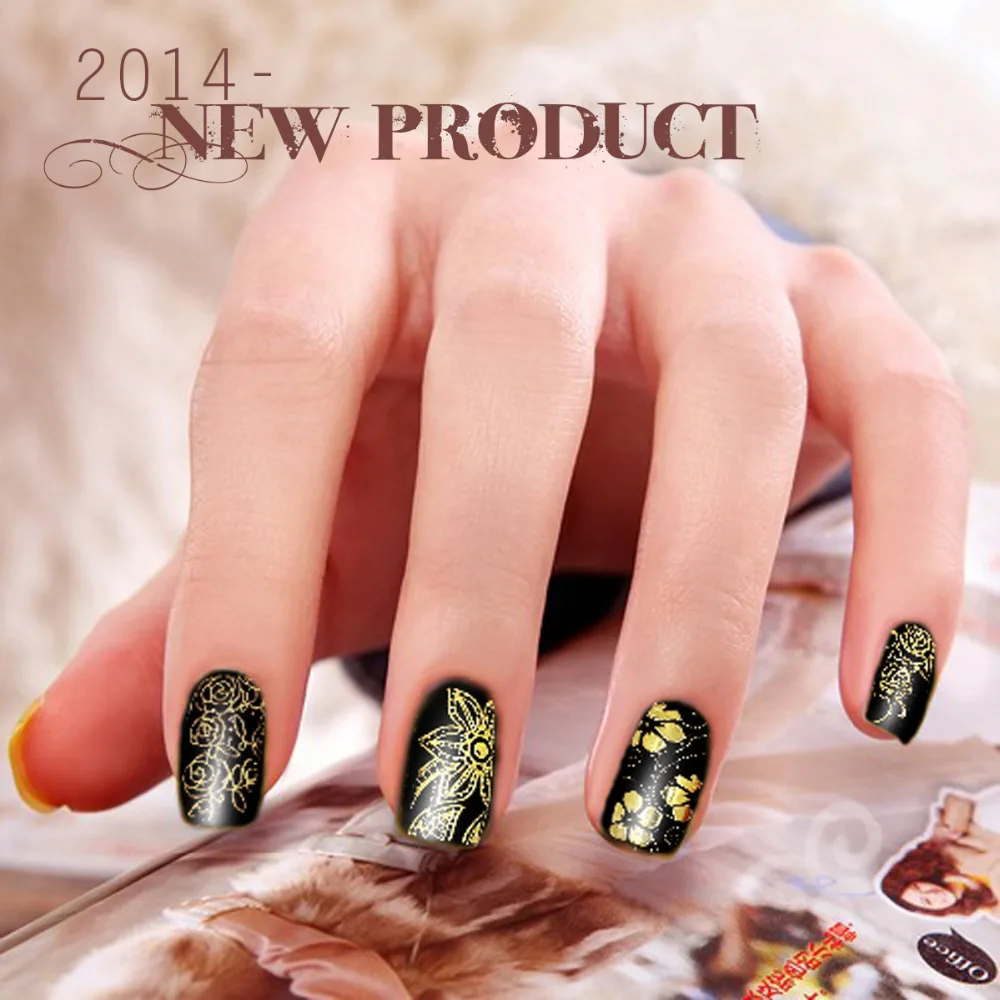 50% Limited Sale Hot 3D Nail Art Stickers Mixed De...