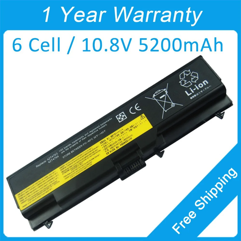 New 6 cell laptop battery for IBM ThinkPad L421 L5...