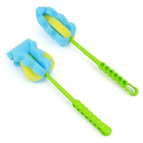 Long handle random color wash brush cup of hot mod...