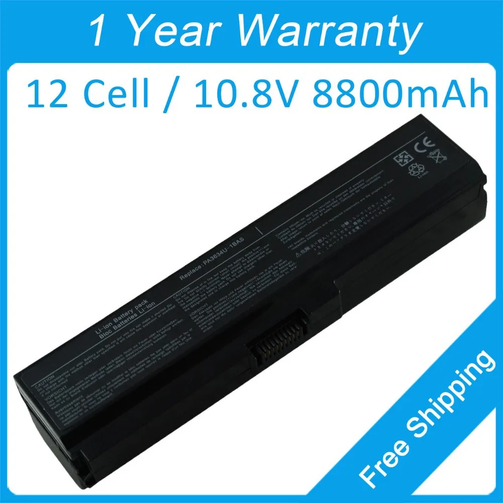 New 8800mah laptop battery PA3634U-1BAS PA3636U-1B...