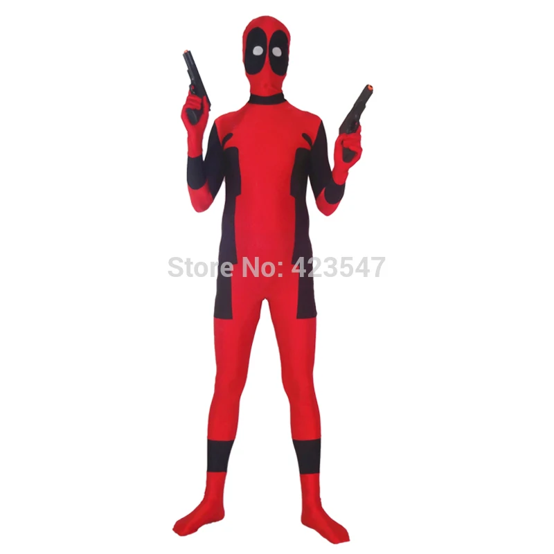 Newest Hot Deadpool Spandex Deadpool Costumes Hall...