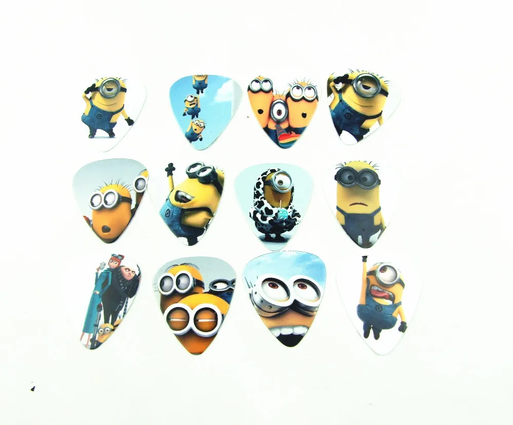 50PCS 0.71mm two side Minions-Despicable Me pick M...