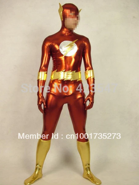 Justice League DC Comics The Flash Red Metallic Th...