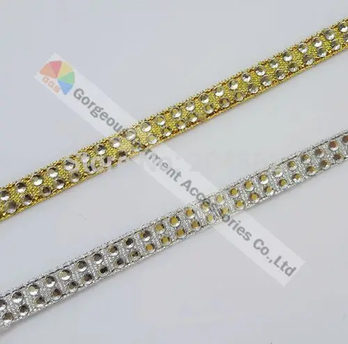 Free Express 100yards/lot  2 rows ribbon clear cry...