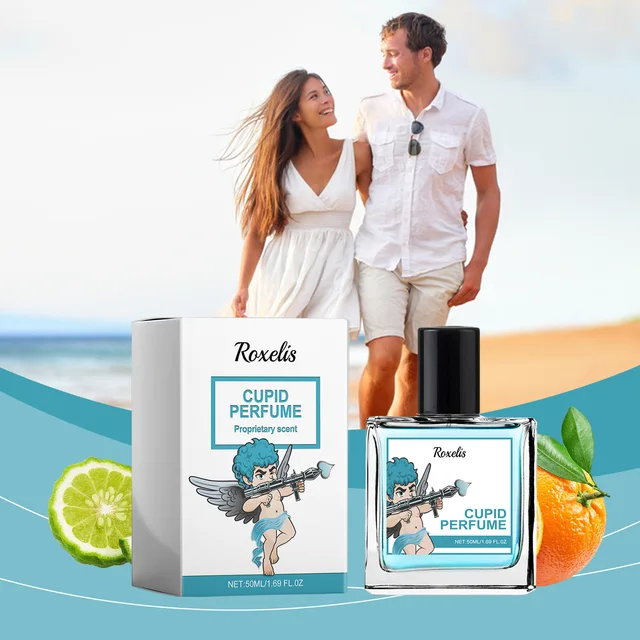 Roxelis 50 ml Cupid Glamour Parfüm Herren Pheromon Duft Langlebige Herren Festival Paar Geschenke Köln Charmantes Parfüm
