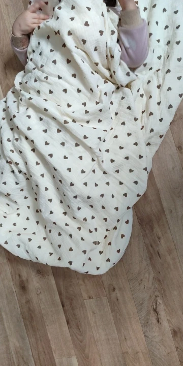 Baby Blanket Unisex Boys Girls Super Soft Crib Blanket Double Dot Lined Bed Blanket Newborn Toddler Stroller Crib Blanket photo review