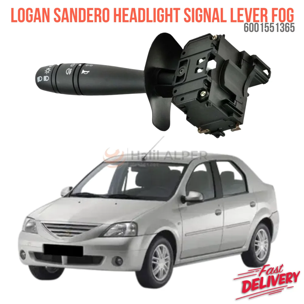 

For LOGAN SANDERO HEADLIGHT SIGNAL LEVER FOG OEM 6001551365 super quality high satisfaction happy price fast delivery