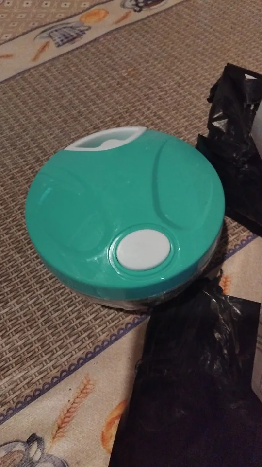 Processador Manual Triturador de Alimentos 3 Laminas 500 ml - Neverdie photo review