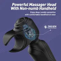 AV-Zauberstab-Vibrator für Männer und Frauen, Paar, Penis-Vibratoren, männlicher Masturbator, Sexspielzeug für Erwachsene, 2-in-1, für die Stimulation der Nippelklitoris 2