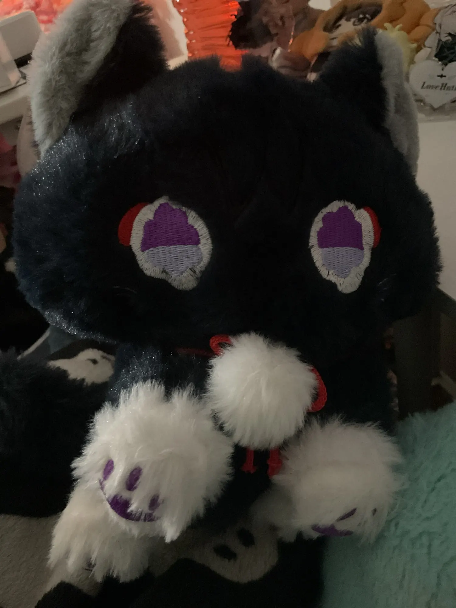 The Scarameow Plushie photo review