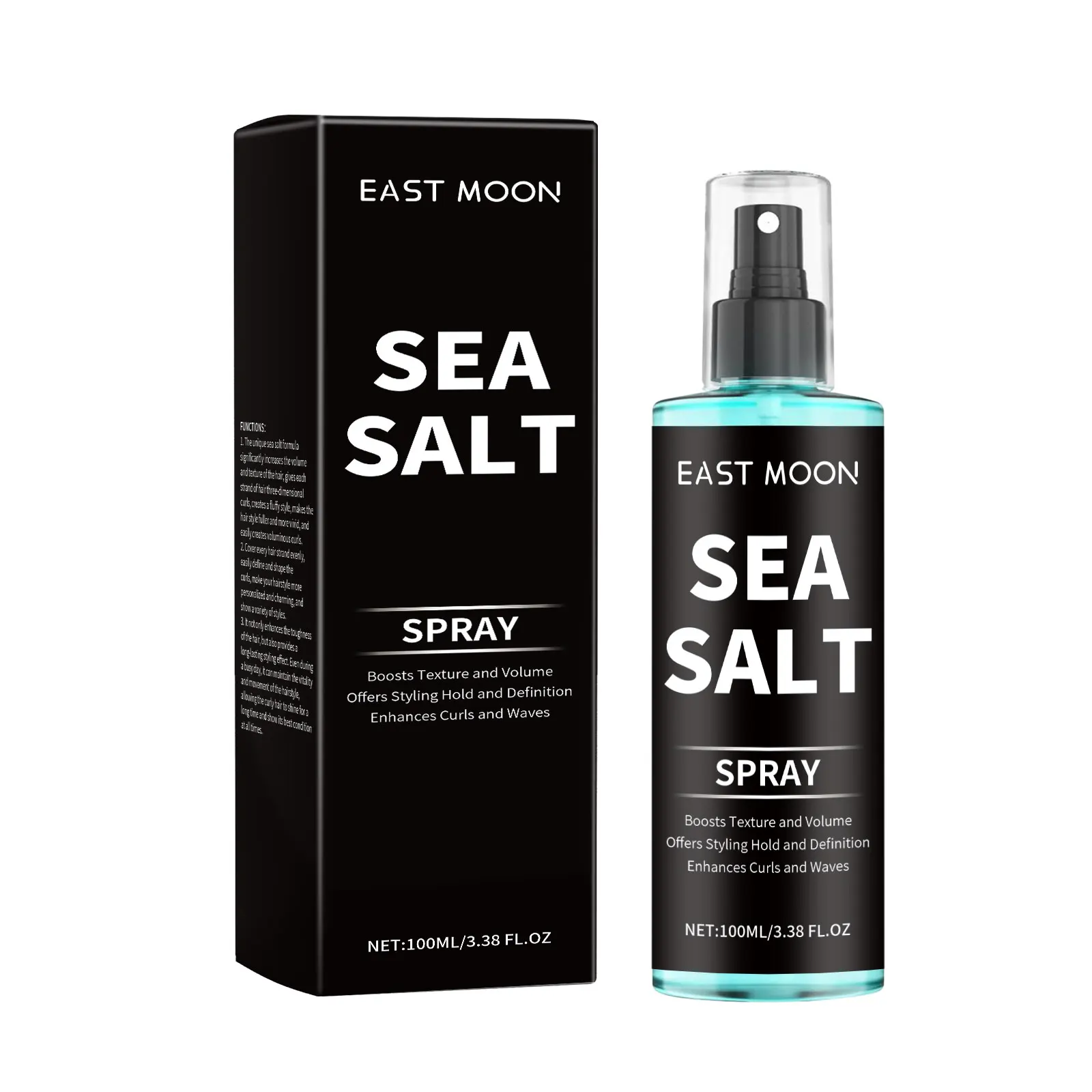 Sea Salt Spray Hair Styling Mousse Repair Damaged Curly Boost Cream Prevent Dryness Add Texture Thickness Curls Styling Products 2 Sea Salt Spray Hair Styling Mousse Repair Damaged Curly Boost Cream Prevent Dryness Add Texture Thickness Curls Styling Products 2