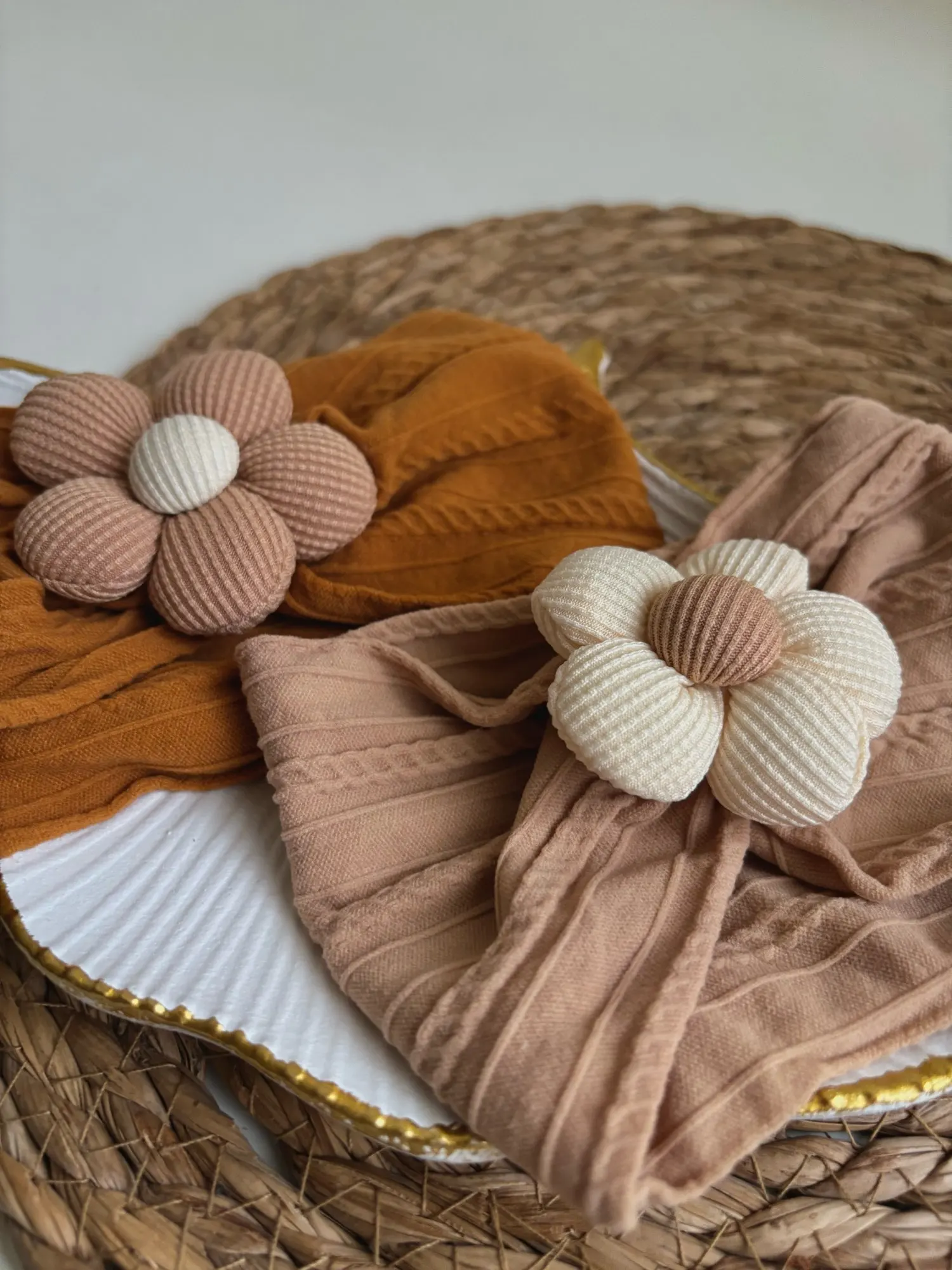 Cute Floral Nylon Baby Headband photo review